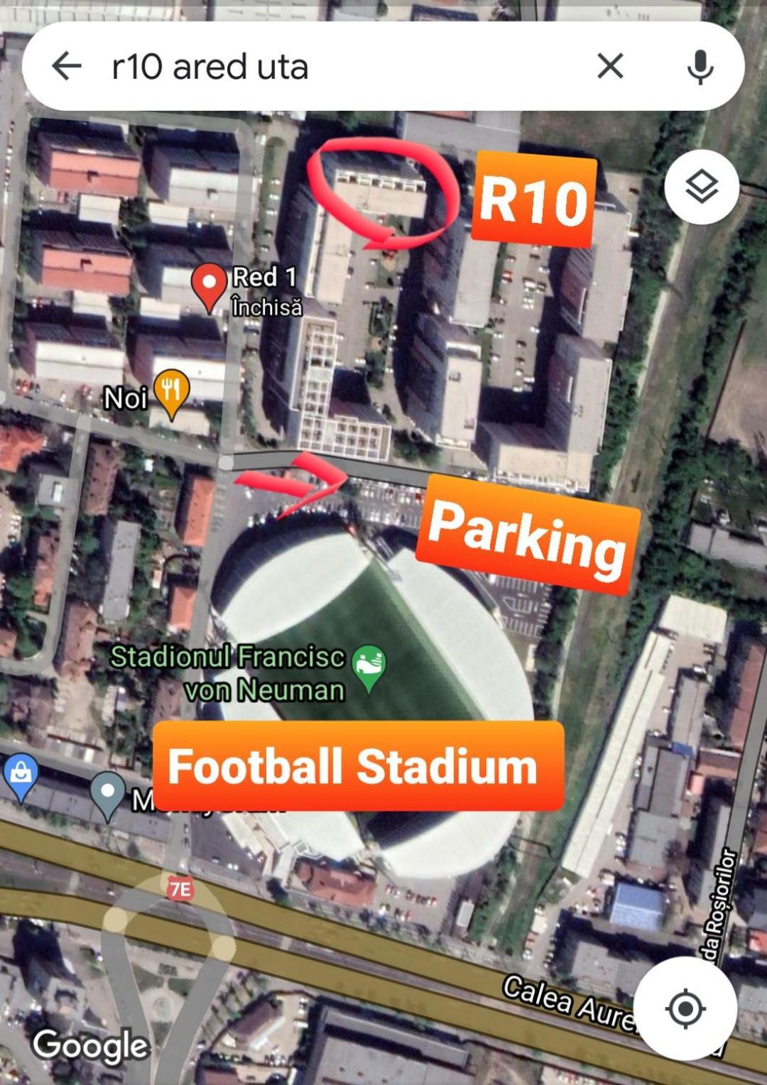 Arad Chic Apartament Uta Exteriér fotografie